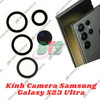 Kính camera Sammsung S23 Ultra kèm keo dán