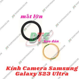 Kính camera Sammsung S23 Ultra kèm keo dán