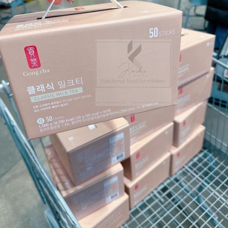 Trà sữa GONGCHA Hàn Quốc tách lẻ 3 gói