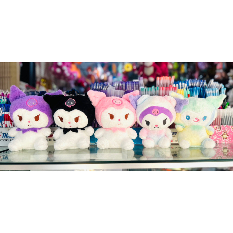 Gấu Bông Kuromi/Melody Kích Thước 20cm Siêu Cute Mềm Mịn