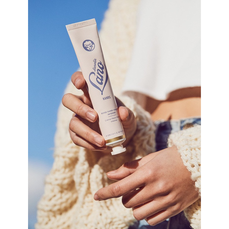 LANOLIPS Kem dưỡng da tay Rose Hand Cream Intense chứa lanolin cho da tay khô nhạy cảm