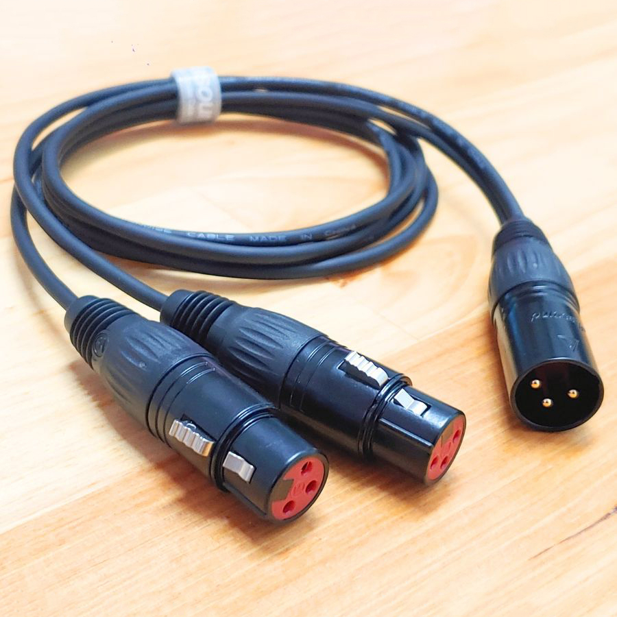 Dây Canon Đực Ra 2 Đầu Canon Cái