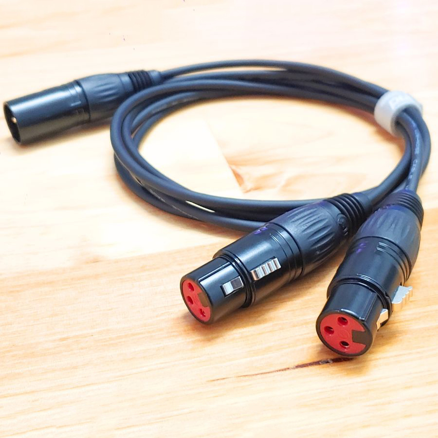 Dây Canon Đực Ra 2 Đầu Canon Cái