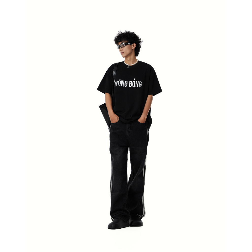 Áo thun unisex SEVENTOWN NÓNG BỎNG TEE tay lỡ local brand