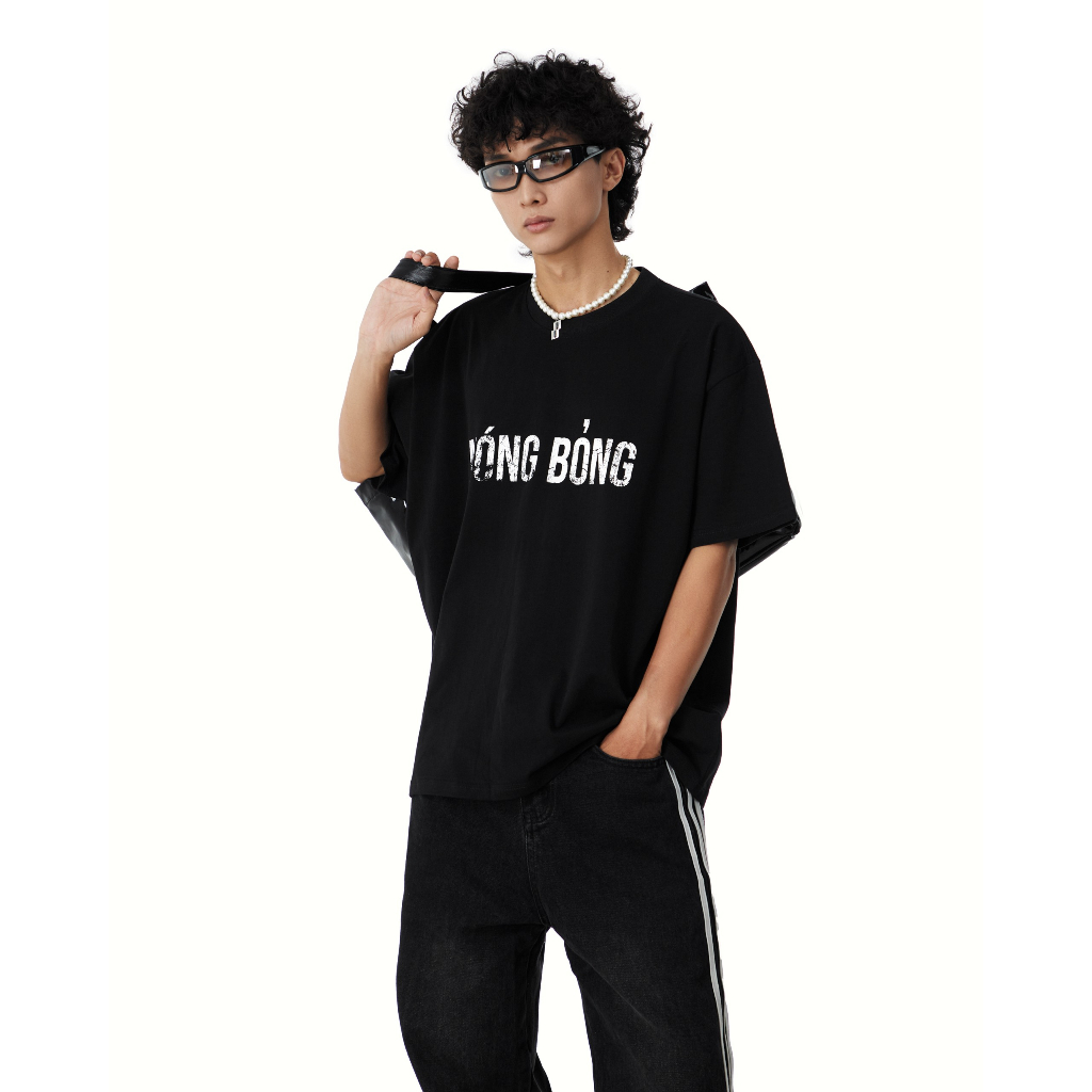 Áo thun unisex SEVENTOWN NÓNG BỎNG TEE tay lỡ local brand