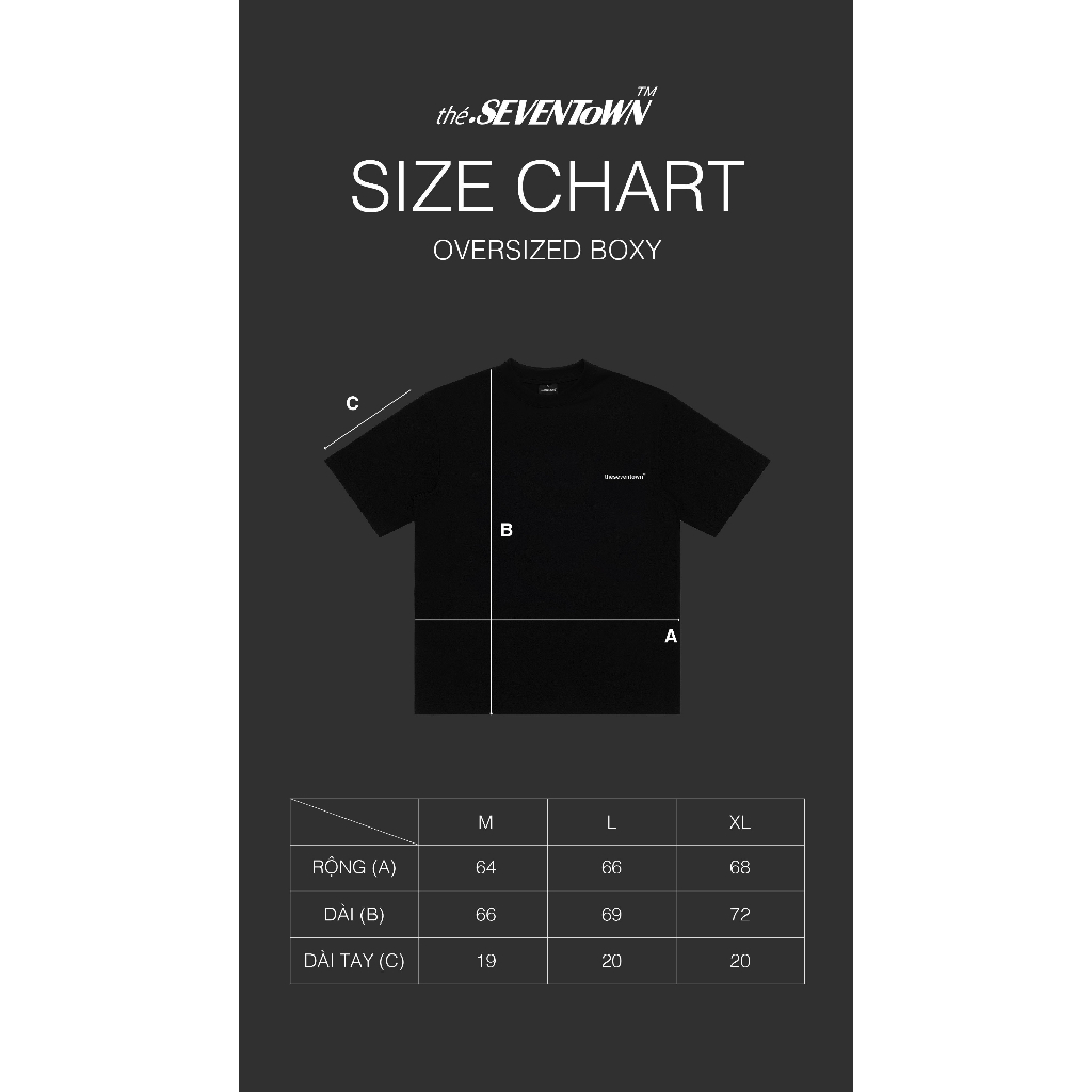 Áo thun unisex SEVENTOWN NÓNG BỎNG TEE tay lỡ local brand