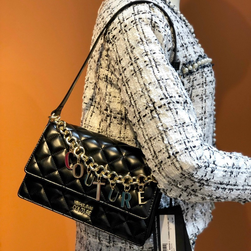 TÚI VERSACE JEANS QUILTED CHARM