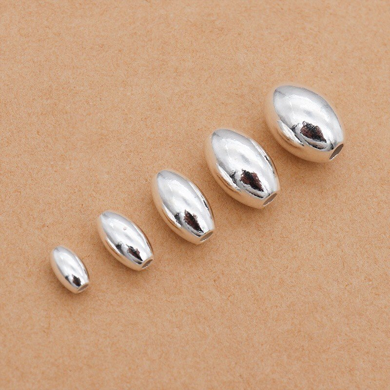 [Giá sỉ] Charm bạc hình trụ trơn (CB113)