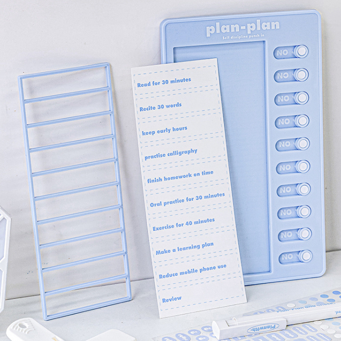 Bảng Ghi Chú Kế Hoạch Hàng Ngày Kèm Giấy Và Sticker Vô Cùng Tiện Lợi