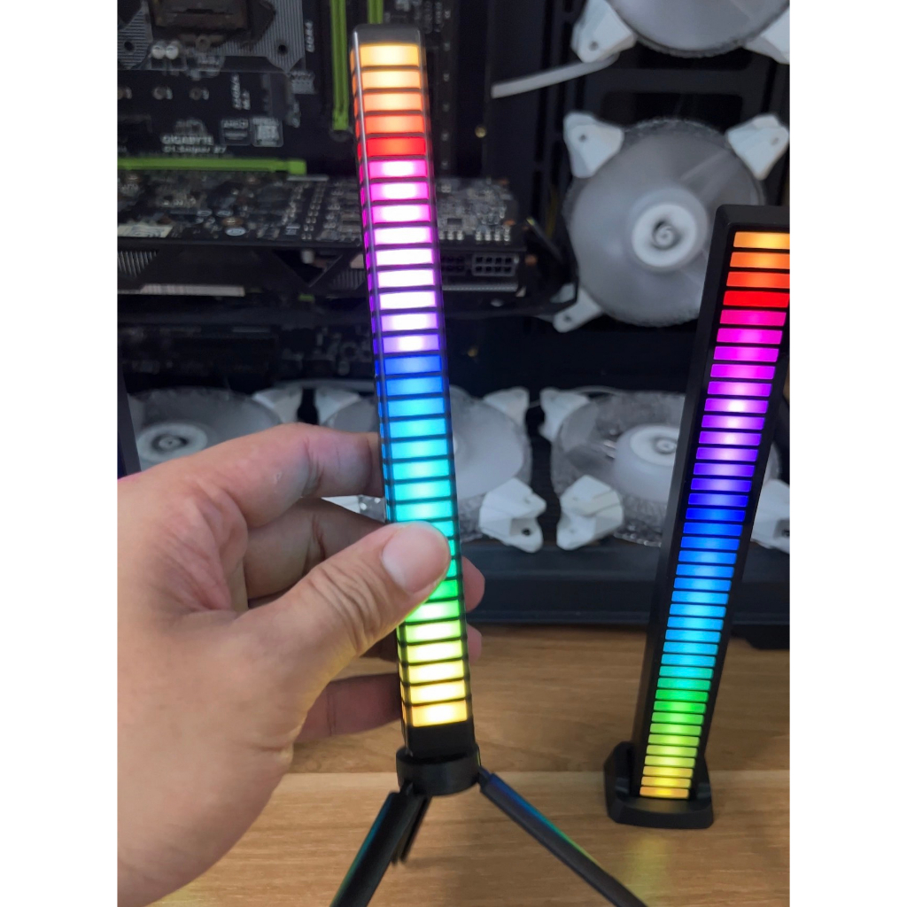 Thanh Đèn Led Music Bar Nháy Theo Nhạc Chỉnh Màu Qua App Điện Thoại