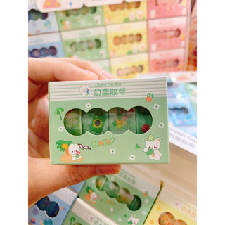 Set 4 cuộn Washi Tape trang trí sổ