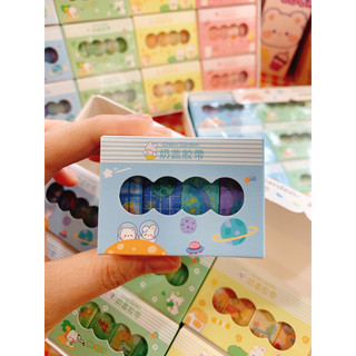 Set 4 cuộn Washi Tape trang trí sổ