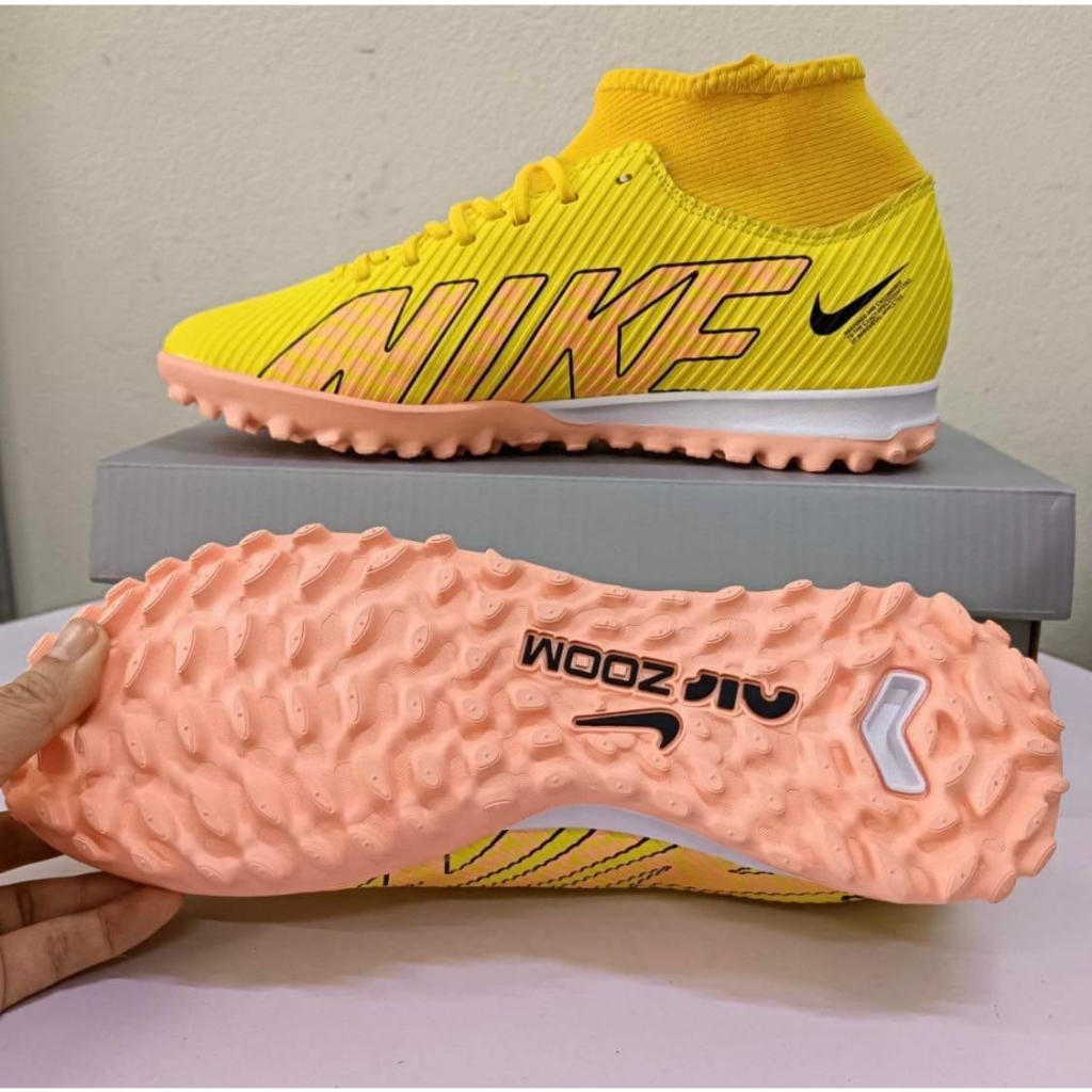 Giày đá bóng Vapor 15 Superfly 8 TF Màu Vàng Loại 1 mẫu mới nhất