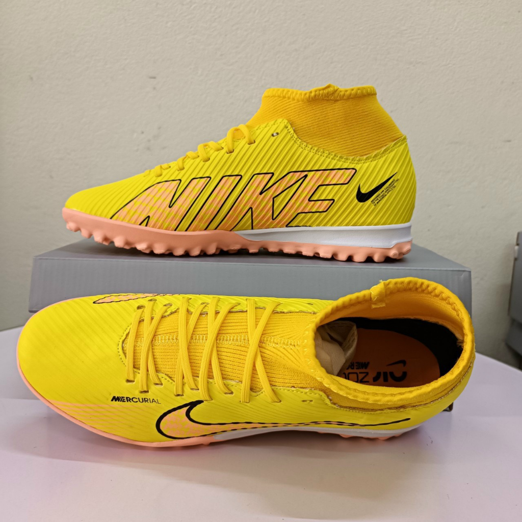 Giày đá bóng Vapor 15 Superfly 8 TF Màu Vàng Loại 1 mẫu mới nhất