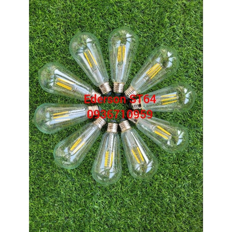 COMBO 10Bóng đèn trang trí quán cà phê, quán trà sữa, nhà hàng... bóng đèn trang trí nhiều màu