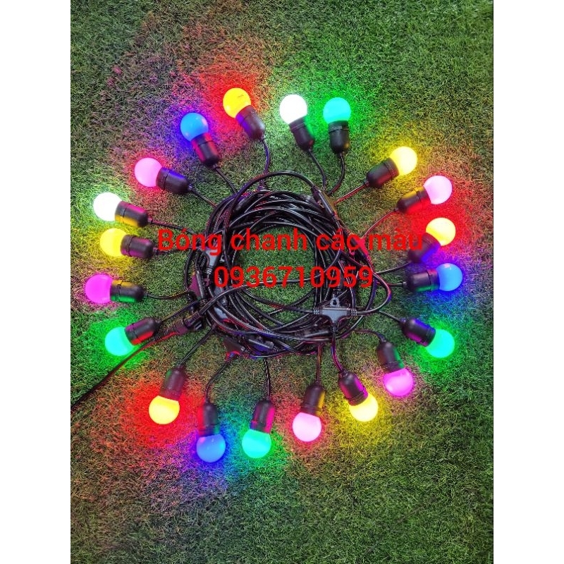 COMBO 10Bóng đèn trang trí quán cà phê, quán trà sữa, nhà hàng... bóng đèn trang trí nhiều màu