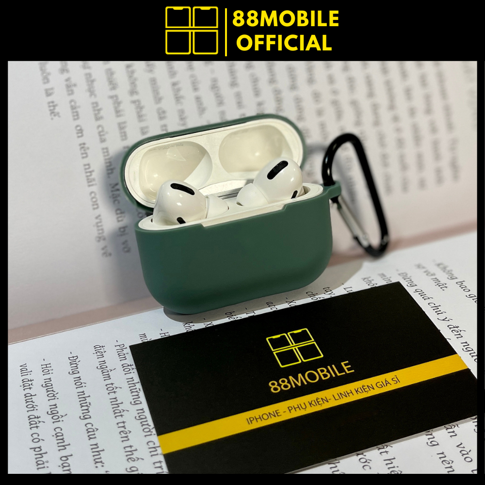 Case airpod pro 2 silicon cao cấp nhiều màu sắc lựa chọn I 88Mobile