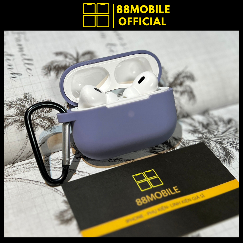 Case airpod pro 2 silicon cao cấp nhiều màu sắc lựa chọn I 88Mobile