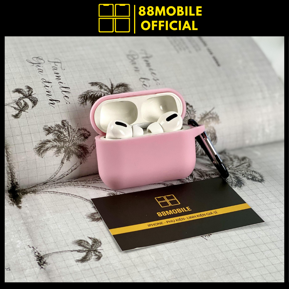 Case airpod pro 2 silicon cao cấp nhiều màu sắc lựa chọn I 88Mobile