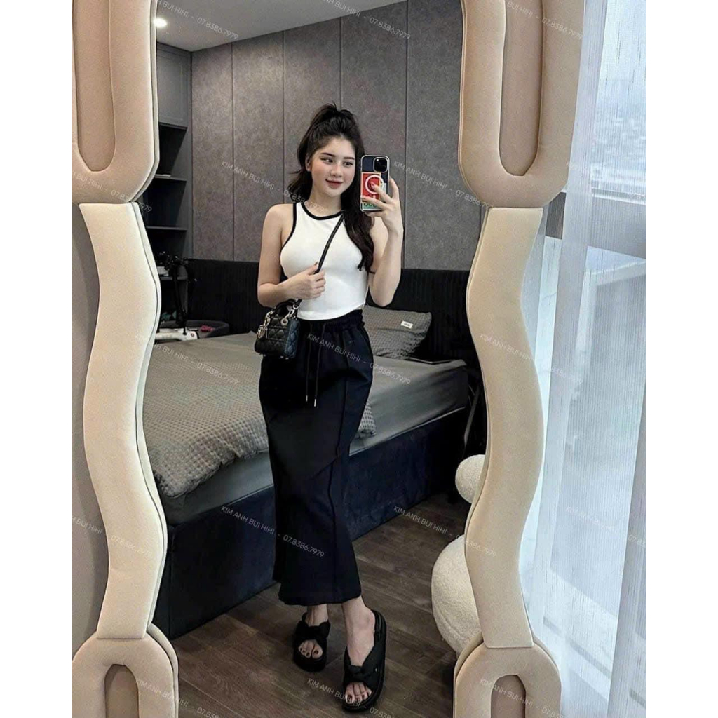 Áo Phông 3 Lỗ Viền Ôm Body Siêu Co Dãn - Áo Sát Nách Ôm Body Hootrend 2023