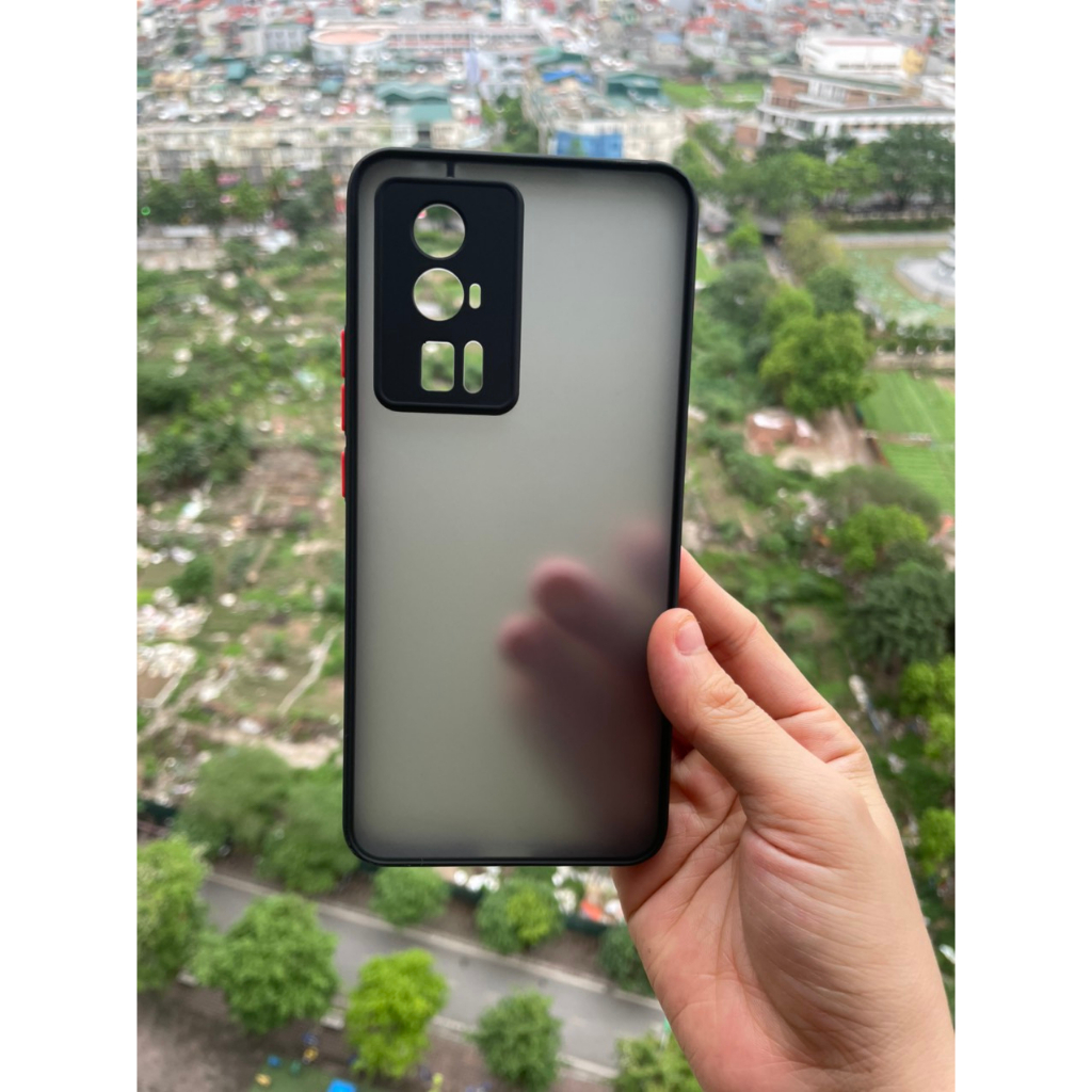 Ốp lưng nhám cho Xiaomi Redmi K60, K60 Pro, K60E viền dẻo, lưng chống bán vân tay