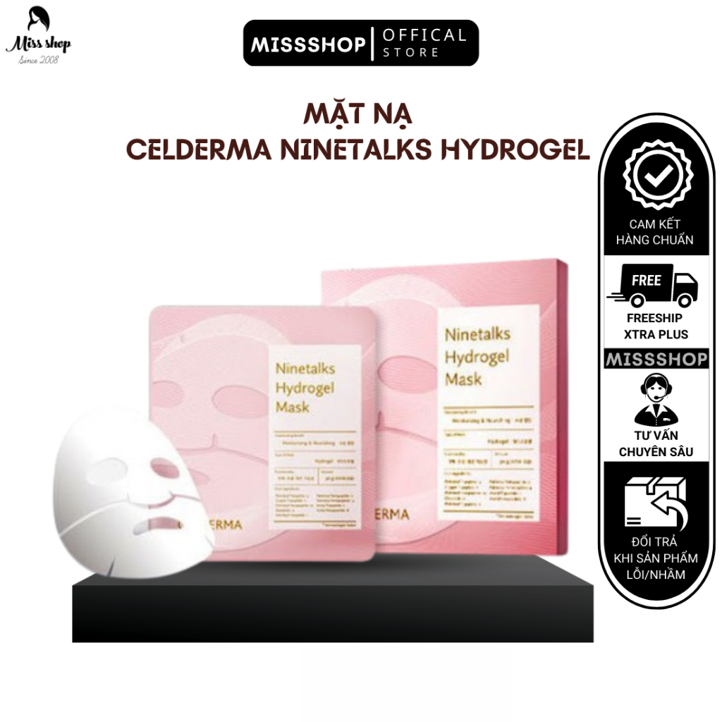 Mặt nạ Celderma Ninetalks Hydrogel Hàn Quốc