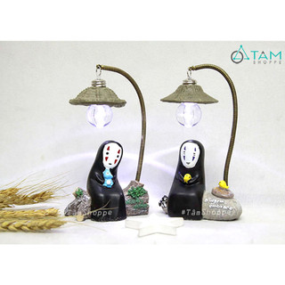 (có đèn Led) Tượng vô diện tiểu cảnh đèn phố hình nón TBB-VD-01_TTTM