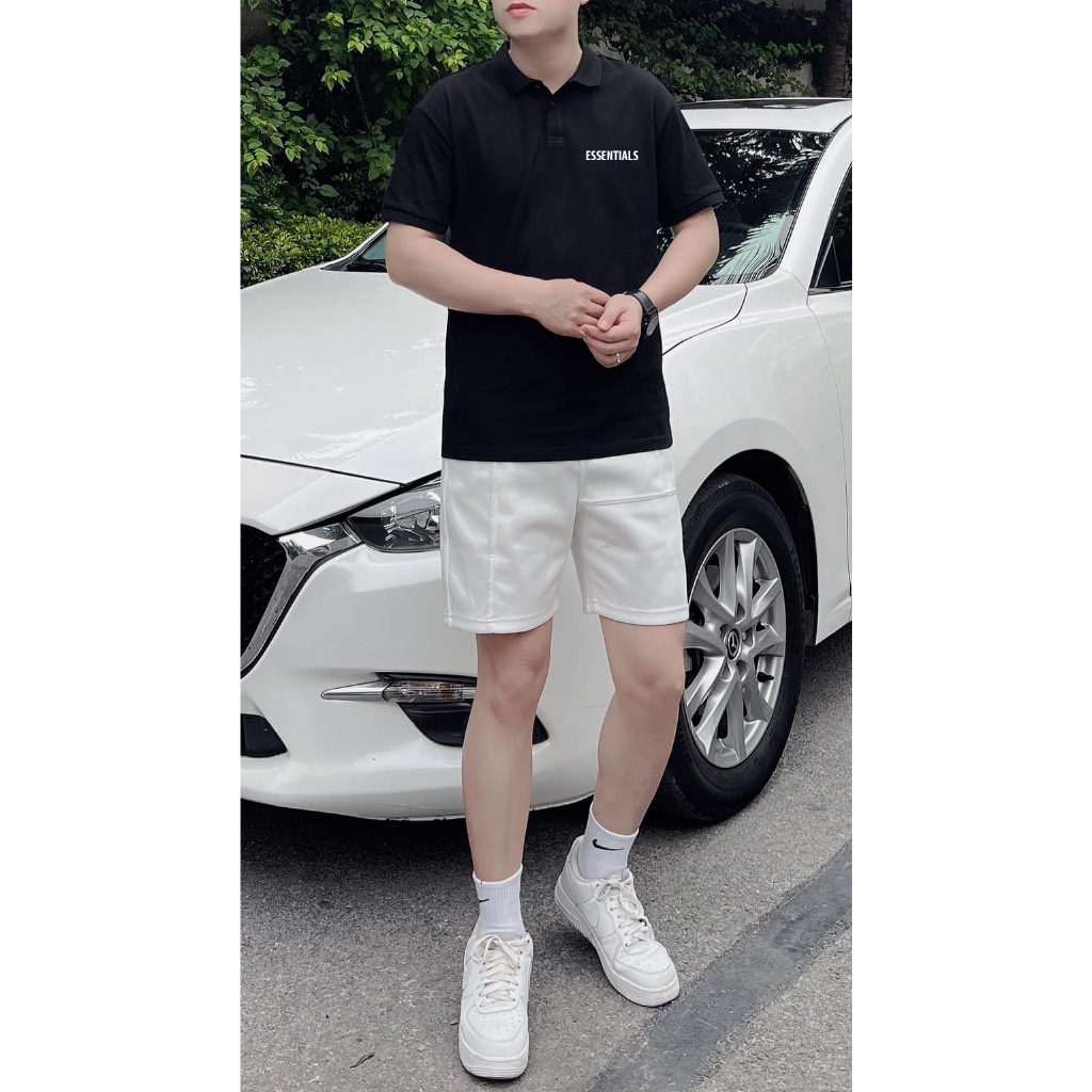 Quần Short gân nam thể thao basic