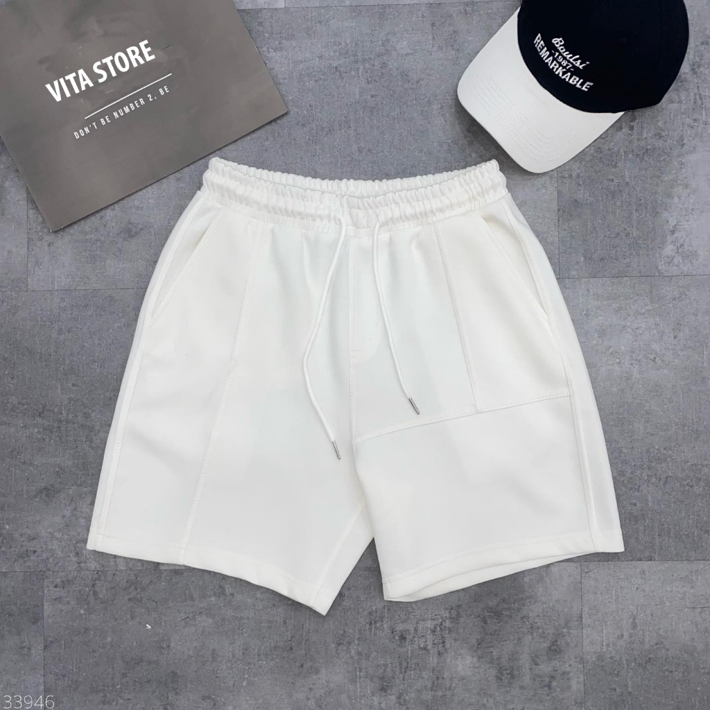 Quần Short gân nam thể thao basic