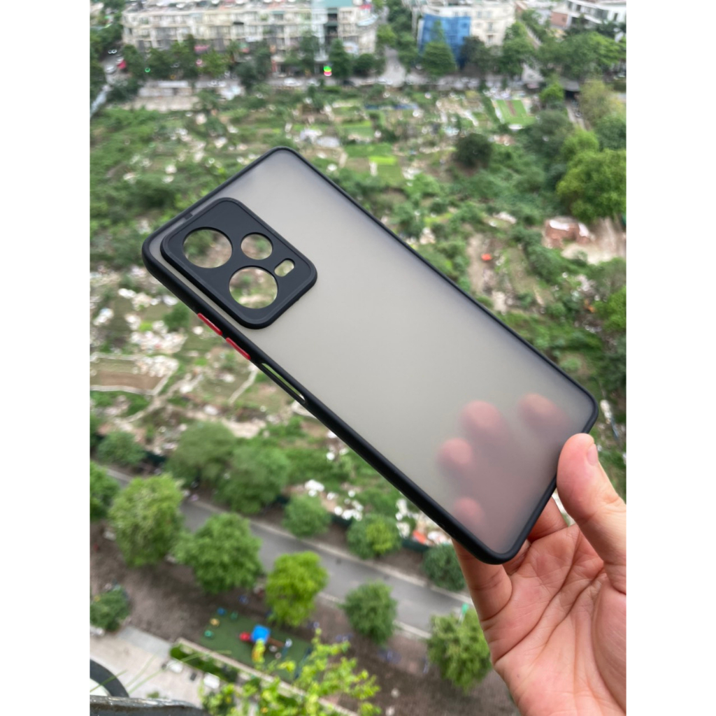 Ốp lưng nhám cho Xiaomi Redmi Note 12 Pro 5G viền dẻo, lưng chống bán vân tay