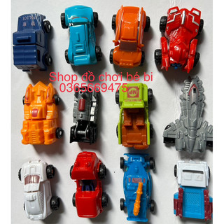 Combo 10 xe lắp ráp robot, Đồ chơi sáng tạo cho bé