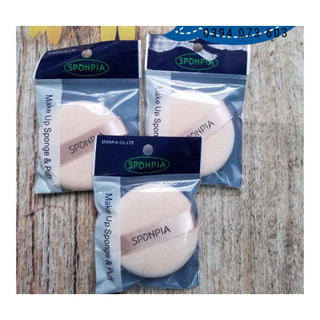 Bông phấn phủ cỡ trung Sponpia Hàn Quốc (Vỉ/1 cái) - SP10