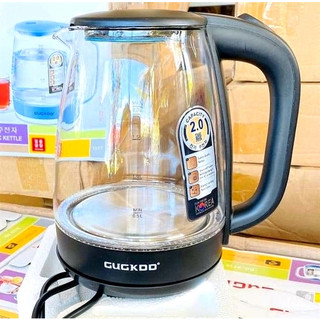 [Chỉ giao hỏa tốc] Ấm đun nước Cuckoo ST16 bằng thủy tinh có đèn sang trọng đun sôi nhanh chóng tiết kiệm điện