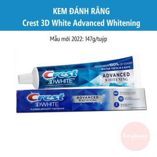 Kem đánh răng Crest 3D White Advanced Whitening