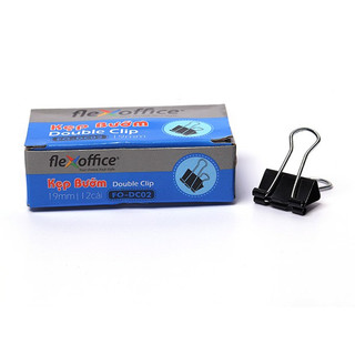Kẹp bướm Flexoffice 19mm FO-DC02, đồ dùng văn phòng ưa chuộng
