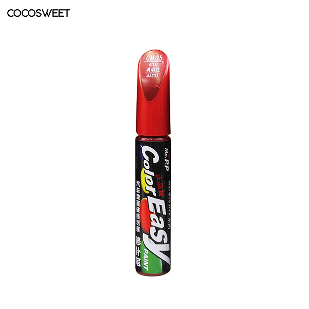 Bút Tẩy Màu Đỏ, Bạc, Trắng, Đen Nano Xóa Vết Trầy Xước Sơn Dặm Cho ô Tô, Xe Hơi, Xe Máy