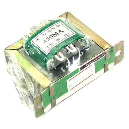 Biến Áp 0V 3.5V 5.5V 6V 7.5V 9V 12V ( 450MA , 480g )