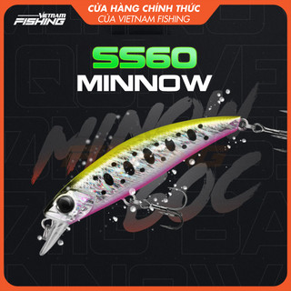 Mồi giả mss ss60 minnow - vietnam fishing