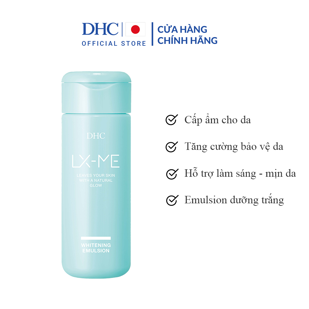 Sữa dưỡng trắng da DHC LX-ME Whitening Emulsion 150ML