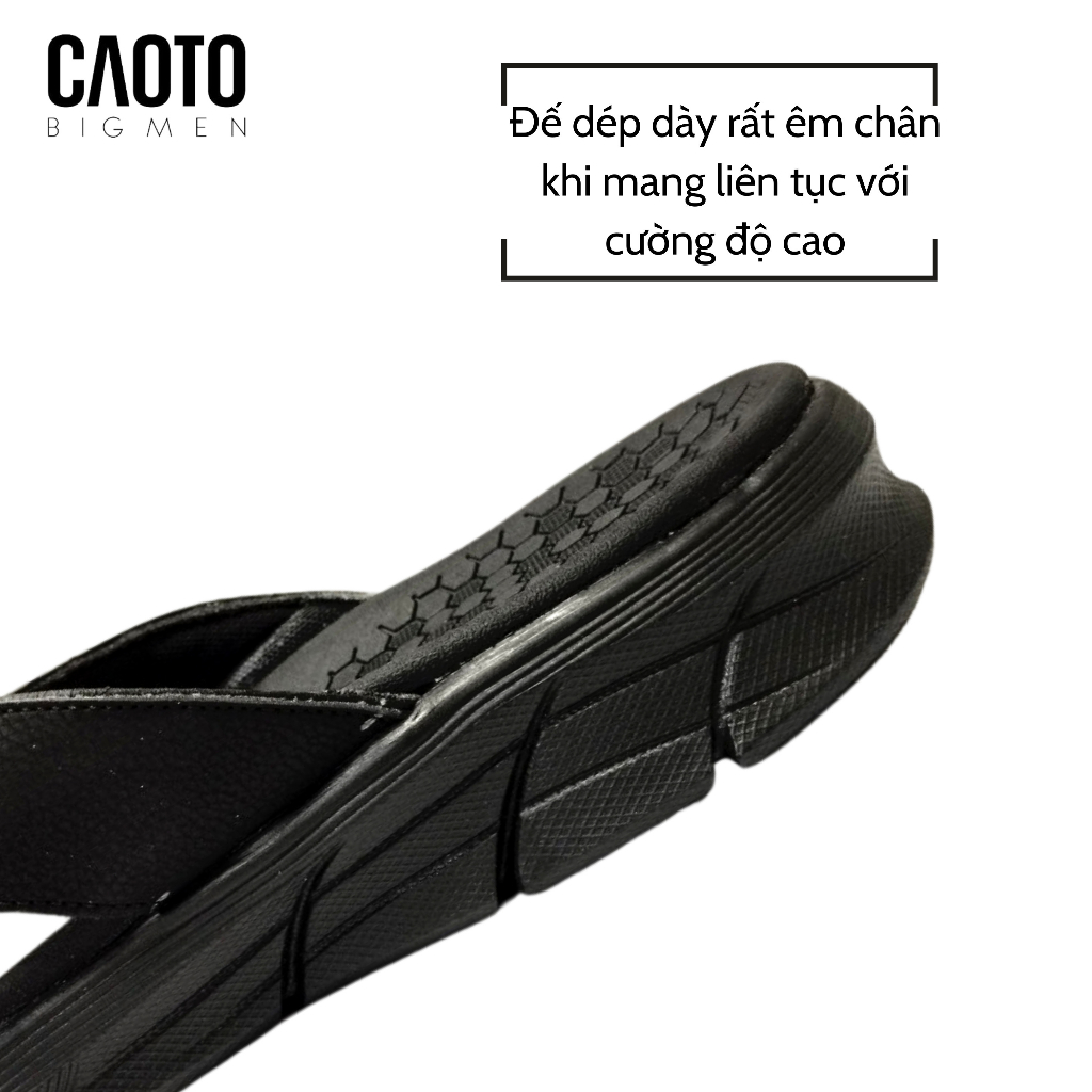 Dép Skechers Xỏ Đế Dày Màu Đen Big Size 45 46 47 48 - Dép Big Size Nam 45 46 47 48