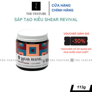 [Mã COSBAUH3 giảm 8% đơn 300K] Sáp Vuốt Tóc Shear Revival American Gardens Clay Pomade Chính Hãng 96 Gram