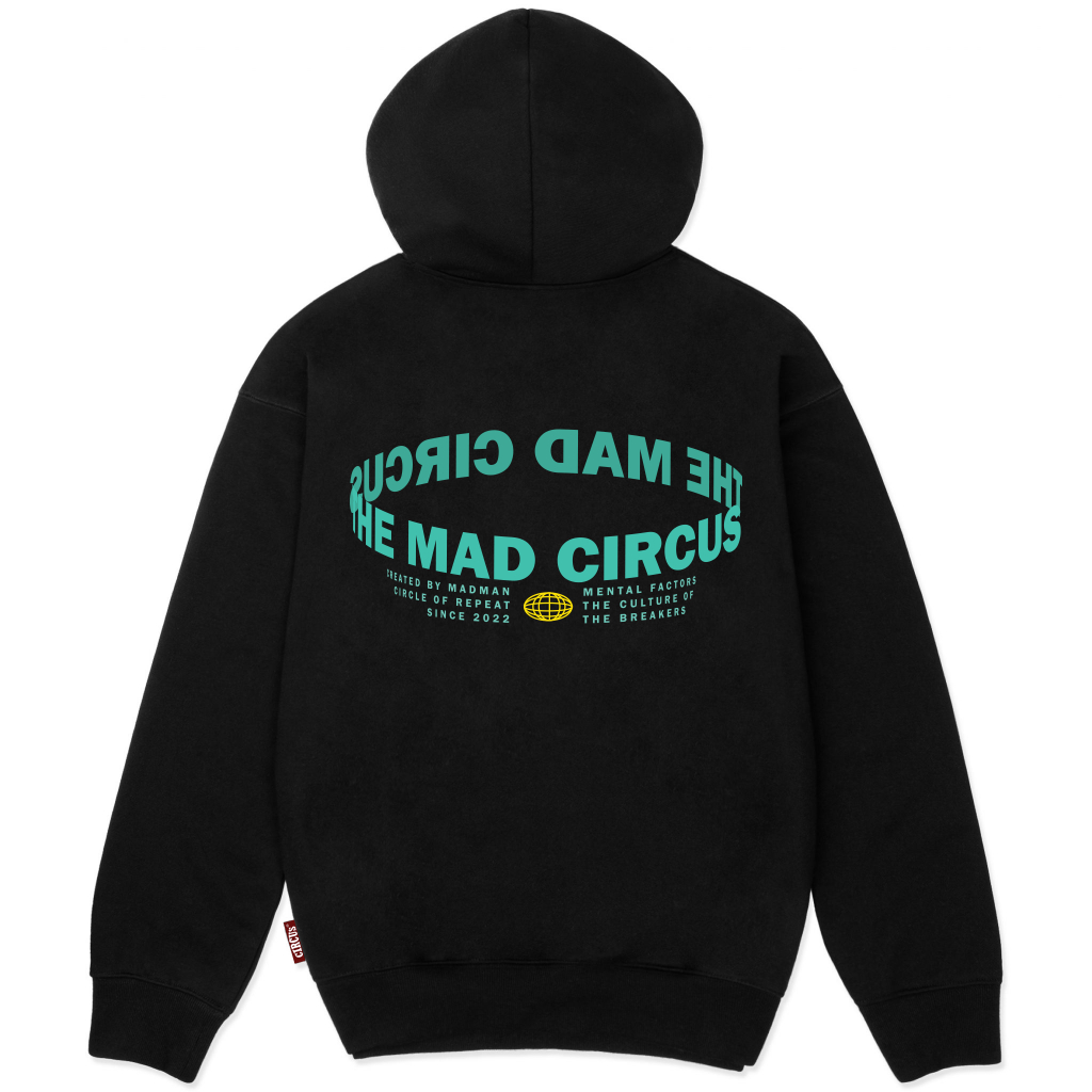 Áo Hoodie form rộng unisex Local Brand Circus áo khoác chất nỉ bông cotton dày dặn, đứng form – Mã Basic H08