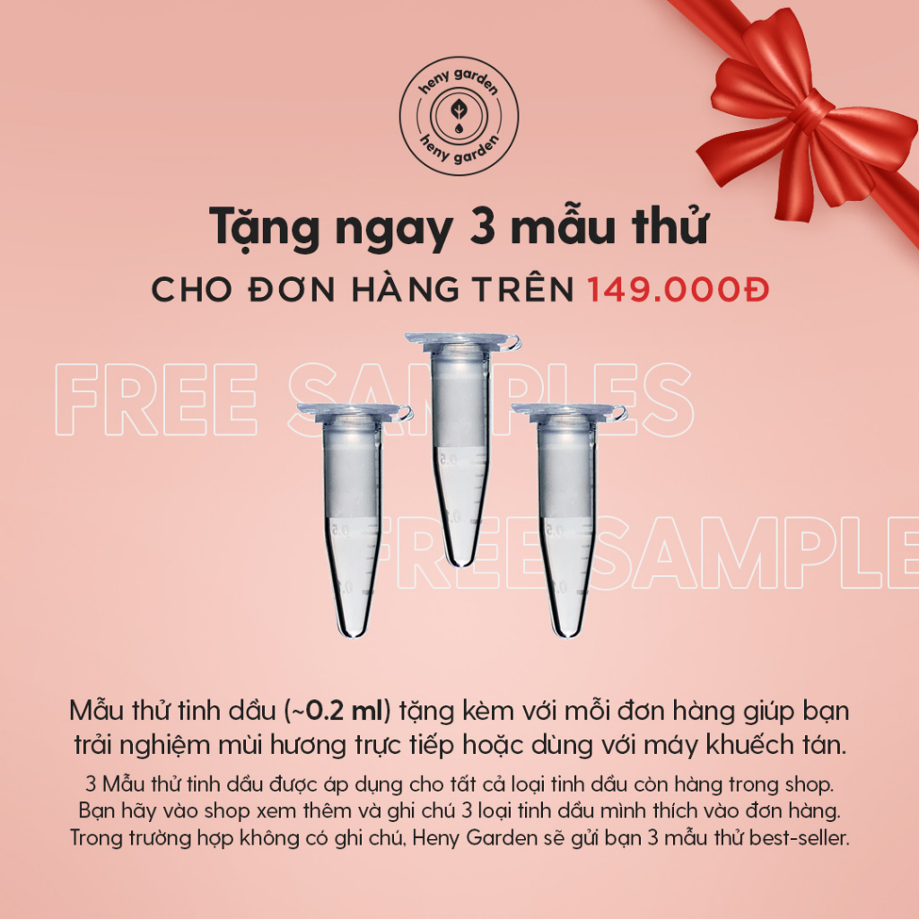 Tinh Dầu Thơm Phòng Nhóm Gỗ HENY GARDEN 15 MÙI Lưu Hương Lâu, Làm Nến Thơm