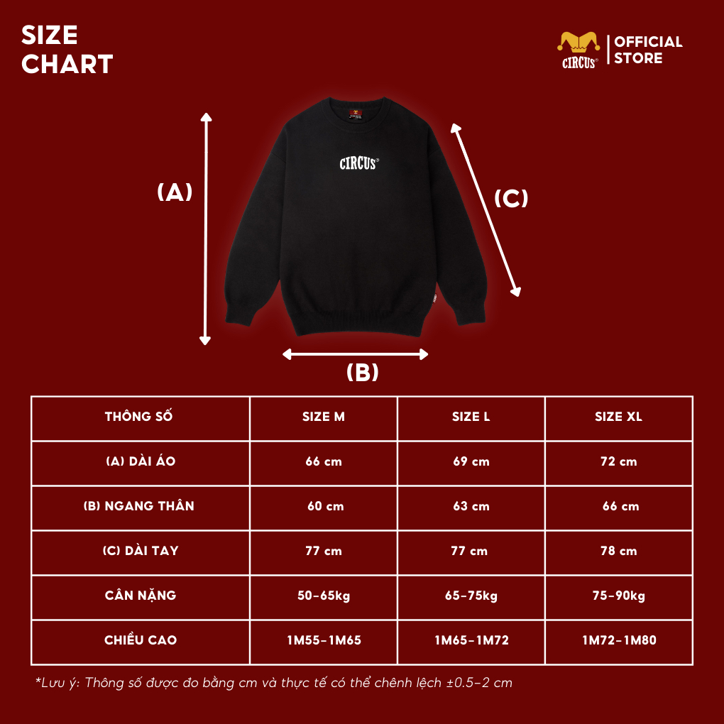 Áo Sweater form rộng Boxy unisex Local Brand Circus chất nỉ bông cotton cao cấp dày dặn, đứng form – Mã Basic N10