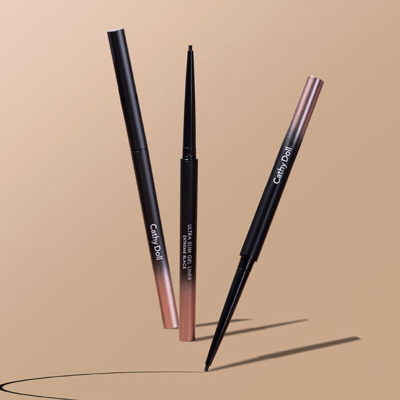 Bút Kẻ Mắt Dạng Gel Chống Nước Đầu Bút Siêu Mảnh 1,5mm Cathy Doll Ultra Slim Gel Liner