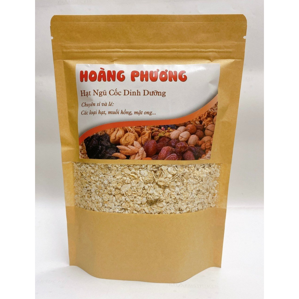 Yến Mạch Úc Tươi 1Kg - 500g Cán Dẹt Cán Vỡ Hỗ Trợ Giảm Cân Túi Kraft FREESHIP Yến Mạch Hữu Cơ Cho Bé Ăn Dặm