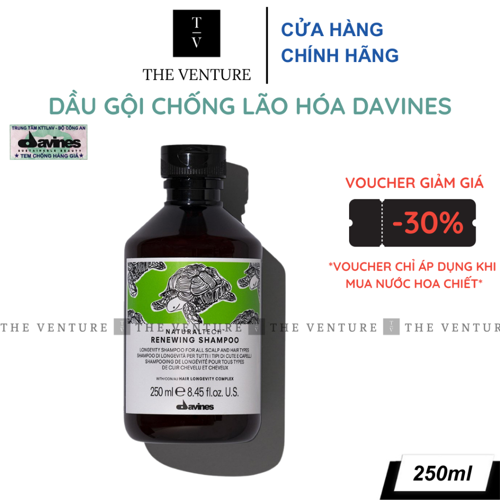 Dầu Gội Trường Thọ Davines Renewing Shampoo Chính Hãng - 250ml