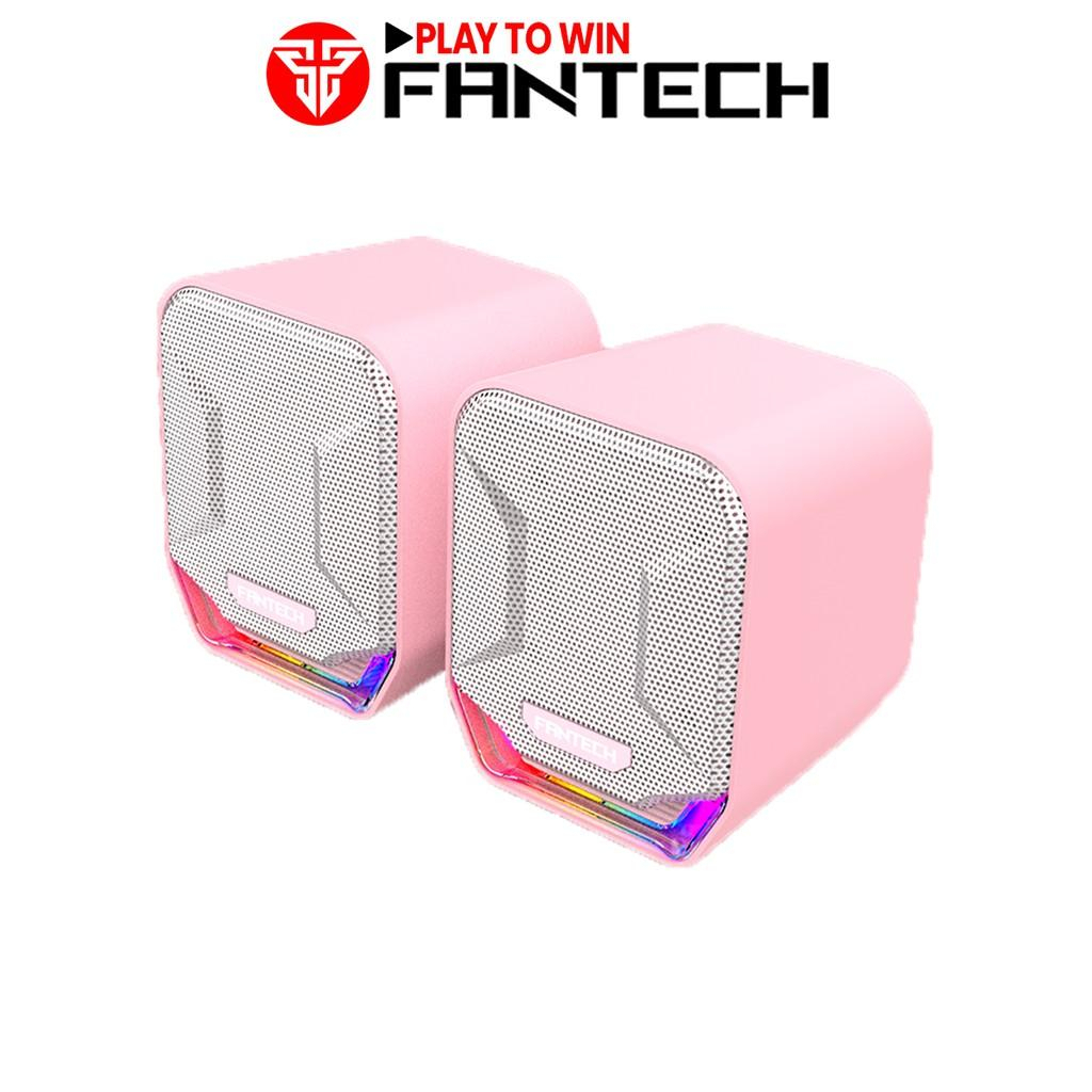 Loa Vi Tính Gaming Siêu Gọn Nhẹ Fantech GS202 SONAR LED RGB Đẹp Mắt