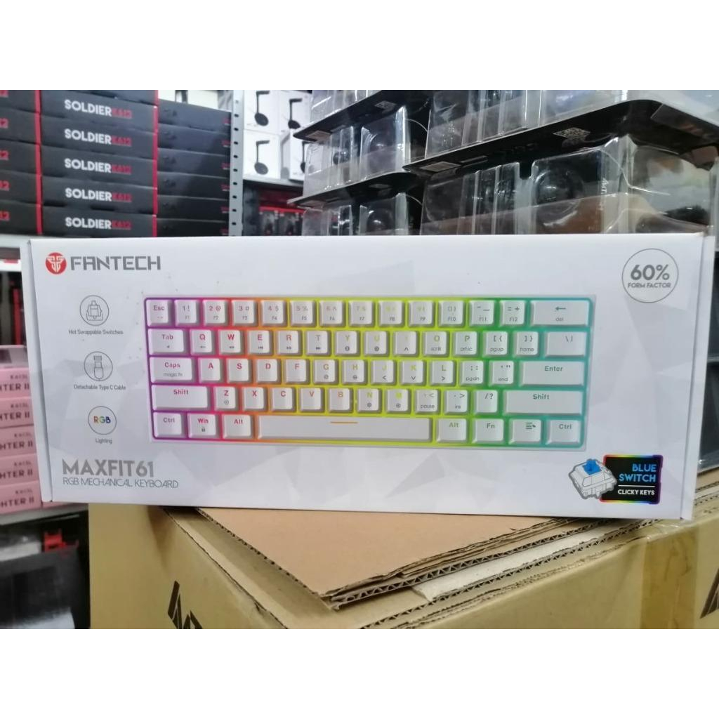 Bàn Phím Cơ Gaming FANTECH MK857 MAXFIT61 Hỗ Trợ Hotswap Led RGB Size 60%