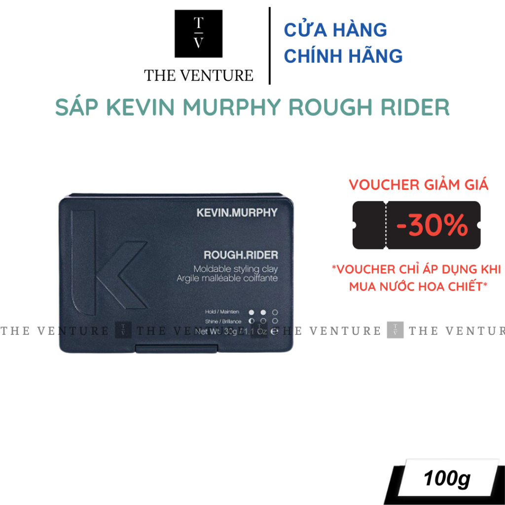 Sáp Vuốt Tóc Nam Kevin Murphy Rough Rider Chính Hãng - 100gram & 30 gram .